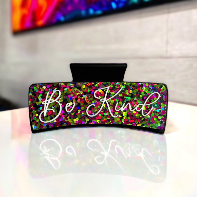 Be Kind Hair Claw Clip