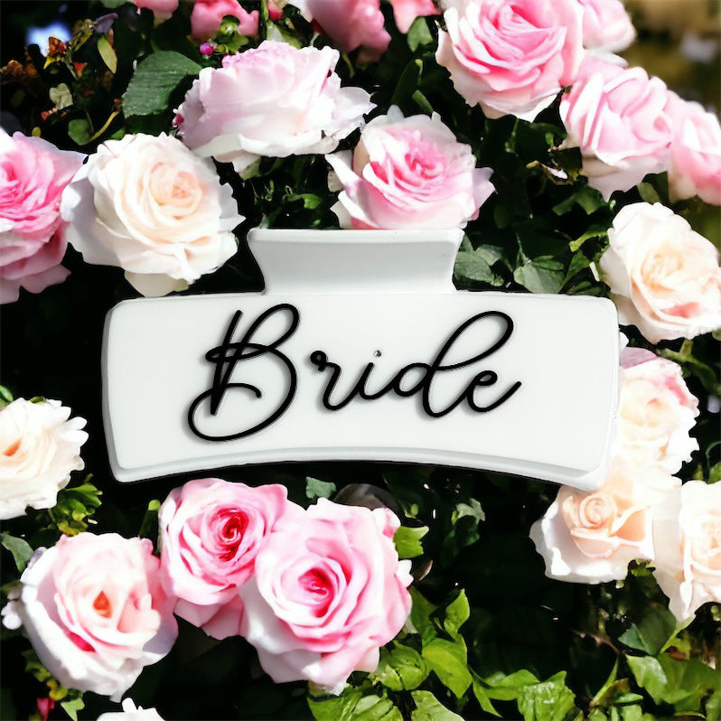Bride Hair Claw Clip